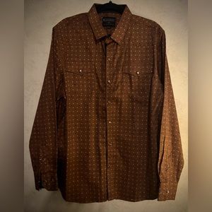 LAMASINI MEN’S WESTERN SHIRT: SIZE: X-LARGE